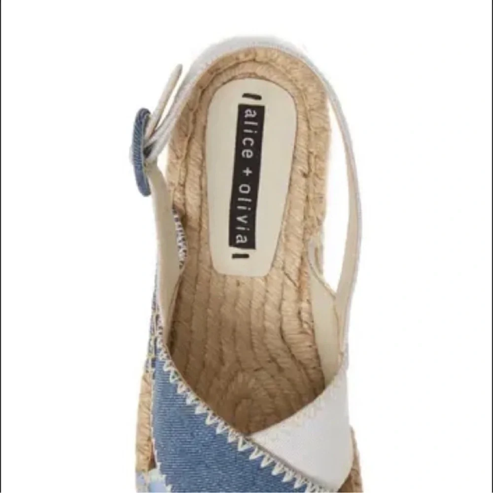 alice + olivia Fayen Platform Espadrille Sandal